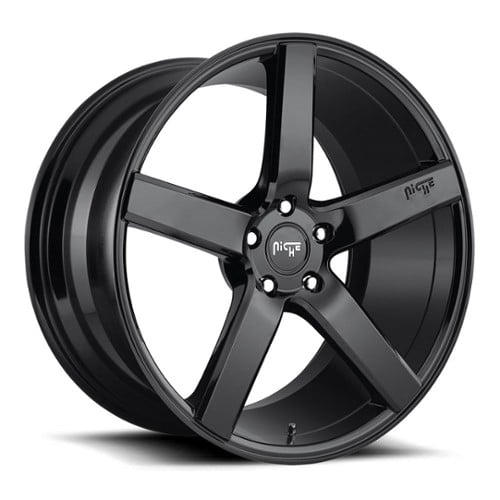 Niche Milan M188 20x8.5 5x120 35 ET 72.56 CB Gloss Black (M188208521+35)