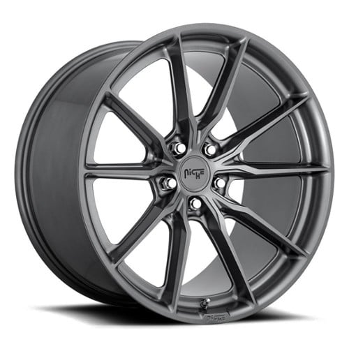 Niche M239 Rainier 22x9 5x120 38 ET 74.1 CB Matte Anthracite (M239229011+38)