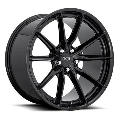 Niche M240 Rainier 22x10.5 5x112 30 ET 66.5 CB Gloss Black (M2402205F8+30)