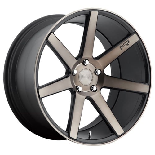 Niche Verona M150 18x8 5x114.3 40 ET 72.56 CB Black & Machined w/Dark Tint (M150188065+40)