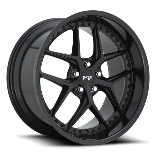 Niche Vice M226 19x9.5 5x112 48 ET 66.6 CB Satin Black/Gloss Black (M226199543+48)