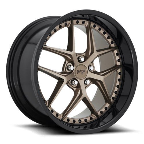 Niche Vice M227 19x8.5 5x120 35 ET 72.56 CB Matte Bronze / Black (M227198521+35)