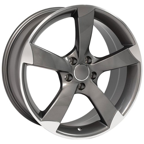 OE Replica Wheels AU29 19x8.5 5x112 35 ET 66.6 CB Gunmetal Machined (AU2919085511235MG)