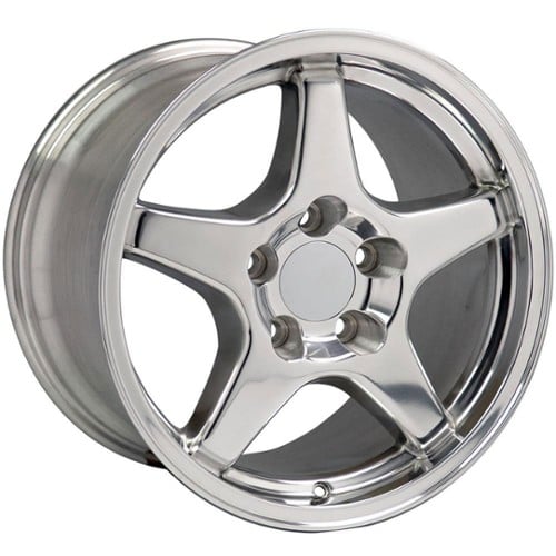 OE Replica Wheels CV01 17x9.5 5x120.65 56 ET 70.7 CB Polished (CV0117095547556P)