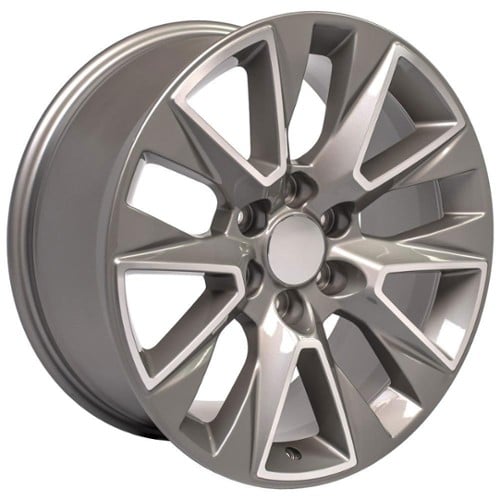 OE Replica Wheels CV26 20x9 6x139.7 28 ET 78.1 CB Silver Machined (CV2620090655028MS)