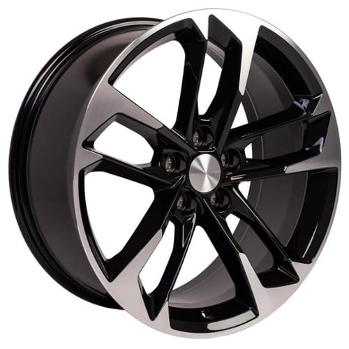 OE Replica Wheels CV29 20x9.5 5x120 39 ET 67.1 CB Black Machined (CV2920095512039MB)