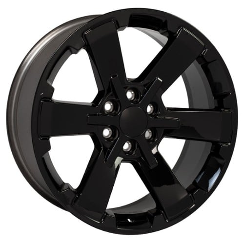 OE Replica Wheels CV41B 22x9 6x139.7 24 ET 78.1 CB Black (CV41B22090655024B)