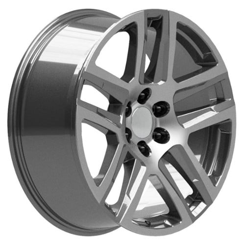 OE Replica Wheels CV63 22x9 6x139.7 28 ET 78.1 CB Gunmetal Machined (CV6322090655028MG)