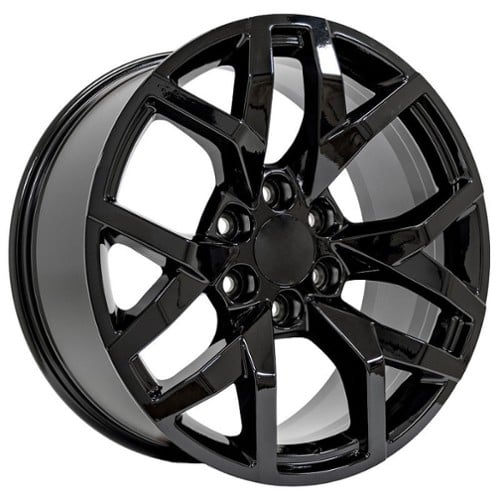 OE Replica Wheels CV66 22x9 6x139.7 28 ET 78.1 CB Black (CV6622090655028B)