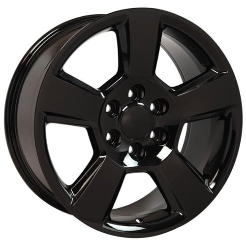 OE Replica Wheels CV76 20x9 6x139.7 27 ET 78.1 CB Black (CV7620090655027B)