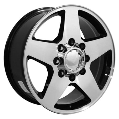 OE Replica Wheels CV91A 20x8.5 8x165.1 12 ET 116.7 CB Black Machined (CV91A20085865012MB)