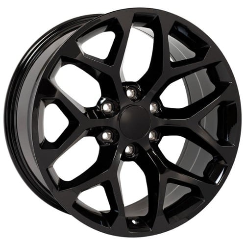 OE Replica Wheels CV98 22x9 6x139.7 24 ET 78.1 CB Black (CV9822090655024B)