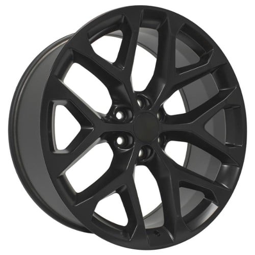 OE Replica Wheels CV98B 20x9 6x139.7 24 ET 78.1 CB Satin Black (20090655024B)