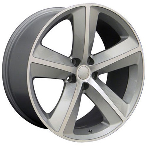 OE Replica Wheels DG05 20x9 5x115 20 ET 71.5 CB Silver Machined (DG0520090511520MS)