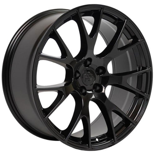 OE Replica Wheels DG15 20x9 5x115 18 ET 71.5 CB Gloss Black (DG1520090511518B)