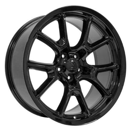 OE Replica Wheels DG21 22x9.5 5x127 29 ET 71.5 CB Gloss Black (DG2122095550029B)