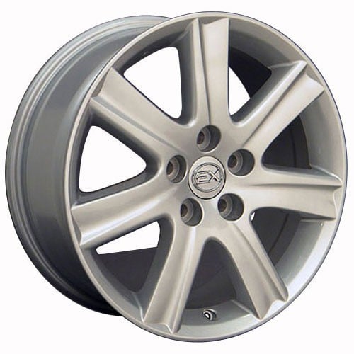 OE Replica Wheels LX12 17x7 5x114.3 45 ET 60.1 CB Silver (LX1217070545045S)