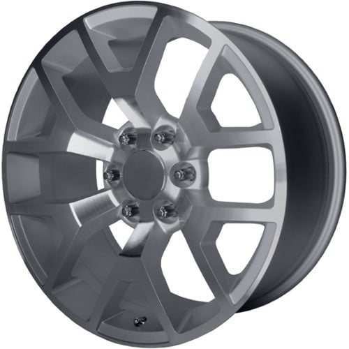 Performance Replicas PR150 20x9 6x139.7 27 ET 78.1 CB Silver w/Machined Face (150S-295827)