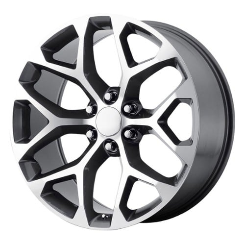 Performance Replicas PR176 20x9 6x139.7 24 ET 78.3 CB Gunmetal Machined (176GM-295824)