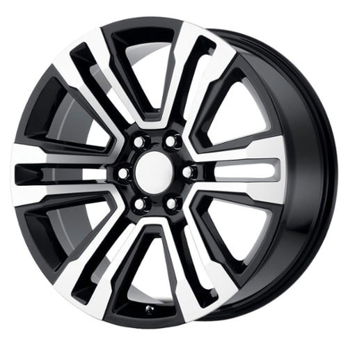 Performance Replicas PR182 20x9 6x139.7 24 ET 78.1 CB Gloss Black Machined (182BM-295824)