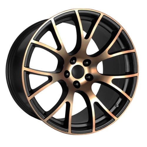 Performance Replicas PR161 20x10 5x115 18 ET 71.5 CB Black / Bronze (161BB-219018)