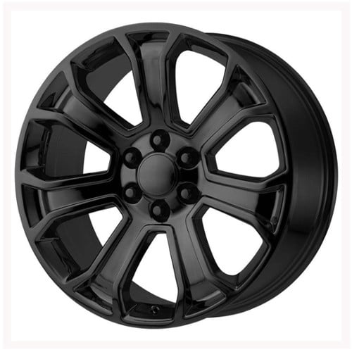 Performance Replicas PR166 20x9 6x139.7 24 ET 78.1 CB Gloss Black (166GB-295824)