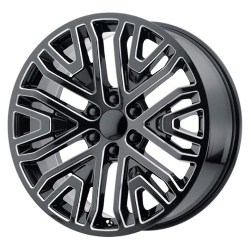 Performance Replicas PR197 20x9 6x139.7 24 ET 78.1 CB Gloss Black / Milled (197M-295824)