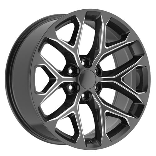 Performance Replicas PR176 20x9 6x139.7 24 ET 78.1 CB Gloss Black Milled (176BM-2098324)