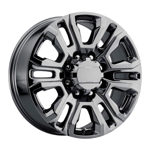 Performance Replicas PR207 20x8.5 8x180 47 ET 124.2 CB Black Chrome (207BC-288047)