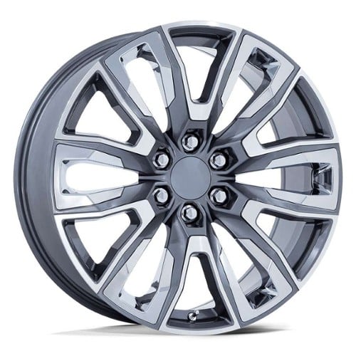 Performance Replicas PR225 22x9 6x139.7 28 ET 78.1 CB Gunmetal/Chrome (PR225AP22906128)