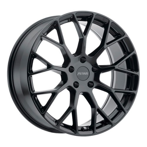 Petrol P2B 15x7 4x100 40 ET 72.1 CB Gloss Black (1570P2B404100B72)