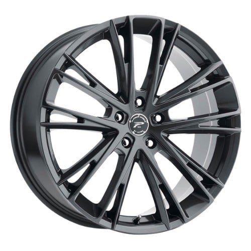 Platinum 458GN Prophecy 17x8 5x100 35 ET 63.3 CB Gloss Gunmetal with Clear-Coat (458-7880GN+35)