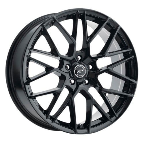 Platinum 459BK Retribution 17x8 5x114.3 40 ET 72.56 CB Gloss Black with Clear-Coat (459-7866BK+40)