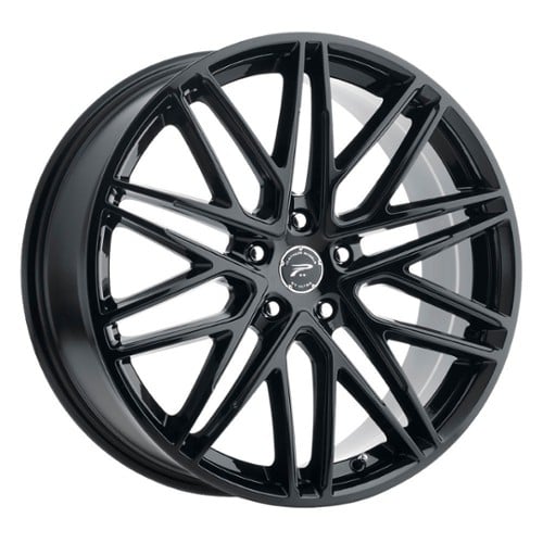 Platinum 460BK Atonement 17x8 5x120 35 ET 74.1 CB Gloss Black and Clear-Coat (460-7812BK+35)