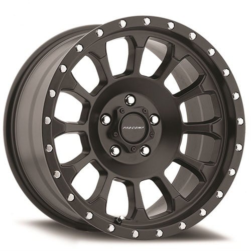 Pro Comp Series 34 Rockwell 17x8 5x127 0 ET 71.5 CB Satin Black (PXA5034-78573)