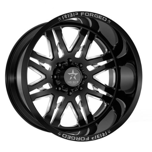 RBP Wheel 37RF Horizon 24x12 8x165.1 -44 ET 121.3 CB Black Machined (37RF-2412-86-44BG-D)