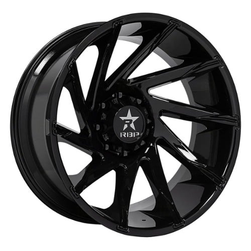 RBP Wheel 77R Spike 18x9 5x127 -12 ET 78 CB Black (77R-1890-73-12FB)