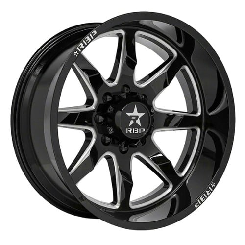 RBP Wheel 81R Saharan 20x12 5x114.3 -51 ET 87 CB Black Milled (81R-2012-66-51BG)