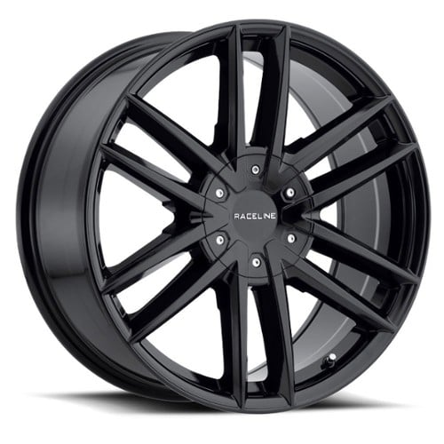 Raceline 158B Impulse 18x8 5x110/5x114.3 35 ET 72.56 CB Gloss Black (158B-88088+35)