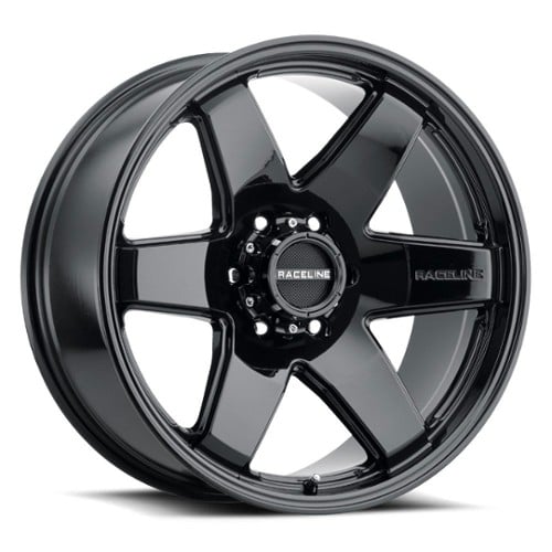 Raceline 942B Addict 16x8 5x127 0 ET 78.1 CB Gloss Black (942B-68050-00)