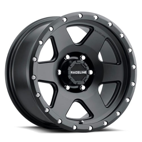 Raceline 946B Boost 17x8 5x127 35 ET 71.5 CB Satin Black (946B-78050+35)