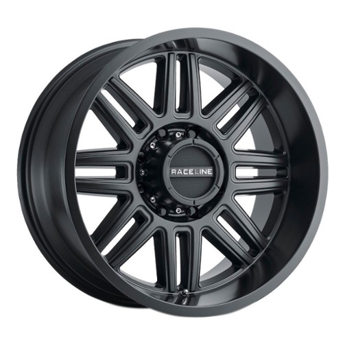 Raceline 948 Split 16x8 5x114.3 0 ET 78.1 CB Satin Black (948B-68012-00)