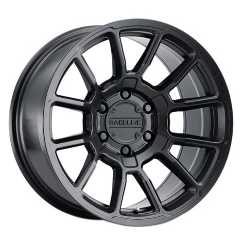 Raceline 950 Gauge 15x8 6x139.7 -24 ET 106.1 CB Satin Black (950B-58060-24)