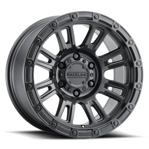 Raceline 956B Compass 17x8 5x110 30 ET 72.56 CB Satin Black (956B-78021+30)