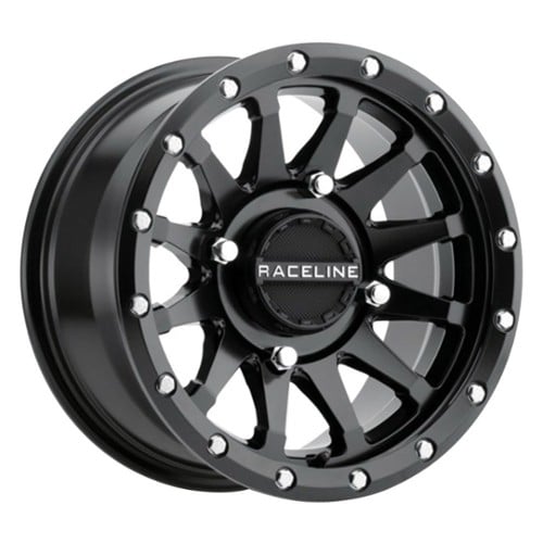 Raceline A95B Trophy 14x7 4x110 10 ET 83.8 CB Black Simulated Beadlock (A95B-47011+10)