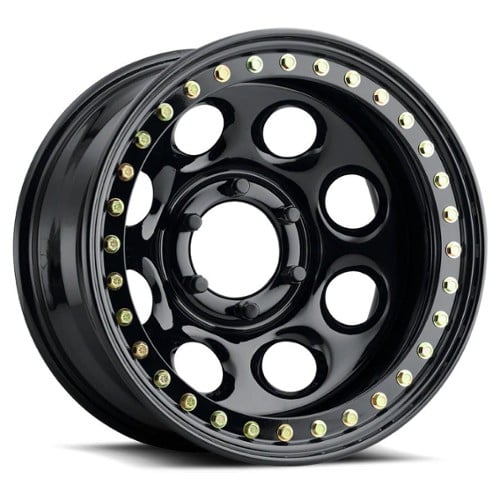 Raceline RT82 Rock 8 Beadlock 15x7 -6 ET 83.8 CB Black (RT8257012)