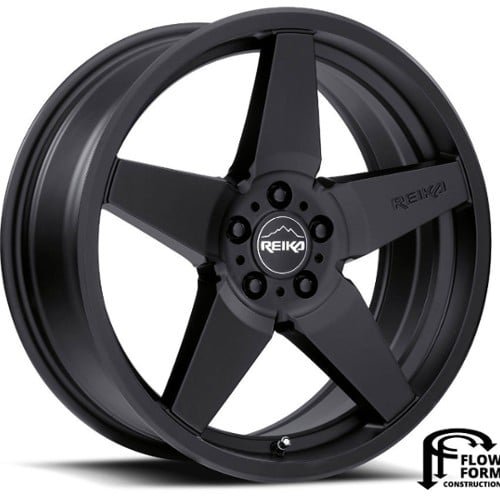 Reika Seeker R15 17x7 5x100 15 ET 65.1 CB Satin Black (R15770151003F)