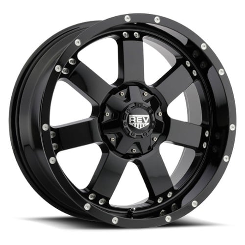 Rev 885 Offroad 17x9 5x127/5x139.7 -12 ET 87 CB Gloss Black (885B-7903212)