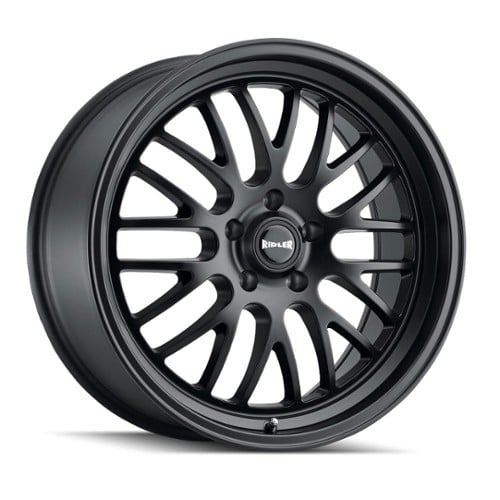 Ridler 607 18x9.5 5x114.3 6 ET 83.8 CB Matte Black (607-8965MB)