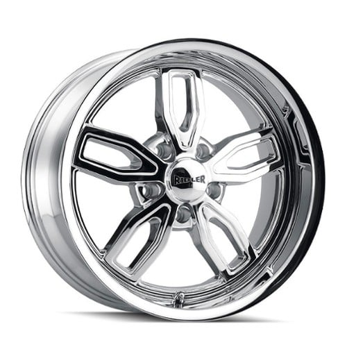 Ridler 608 18x8 5x120.65 0 ET 72.56 CB Chrome (608-8861C)